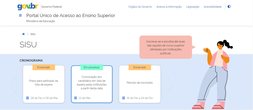 Inscrição SISU 2024: Vagas, Prazo E Regras (Passo A Passo)